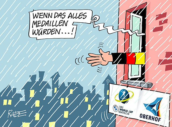 Medaillenregen