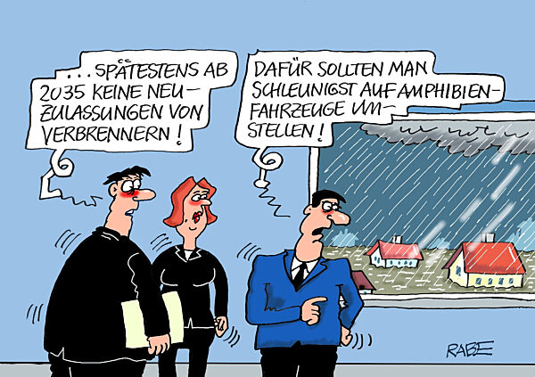 Amphibien und Verbrenner