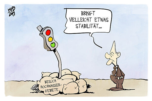 Stabilisierungsversuche fuer die Ampel