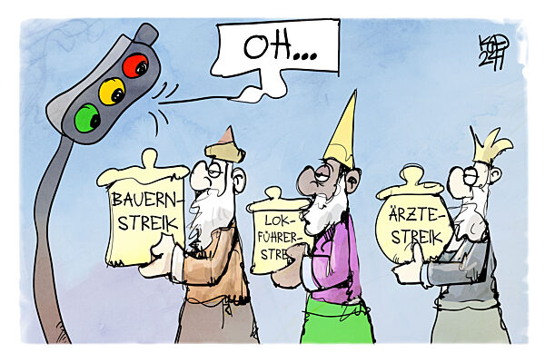 Dreikoenigstag fuer die Ampel