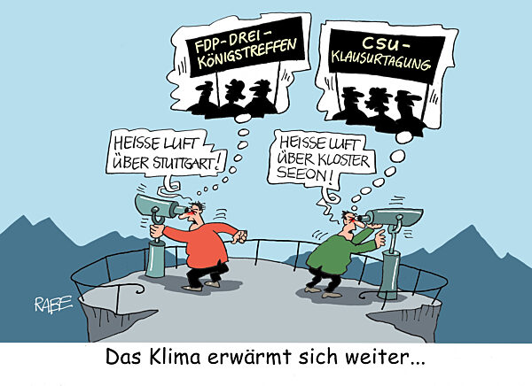 Klausur und Dreikoenigstreffen