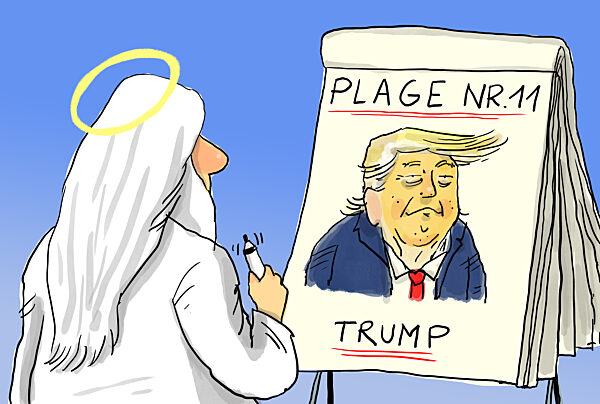 Gott erschafft Trump