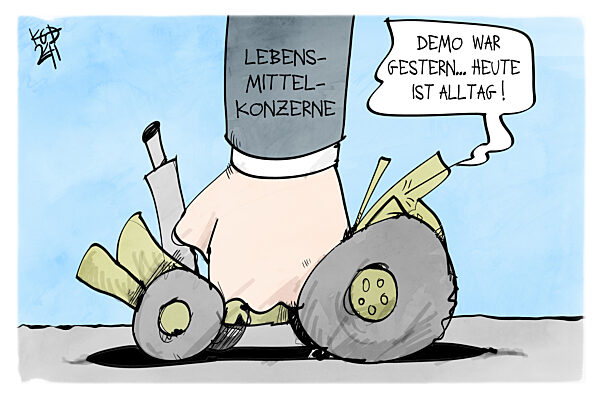 Im Griff der Lebensmittelkonzerne