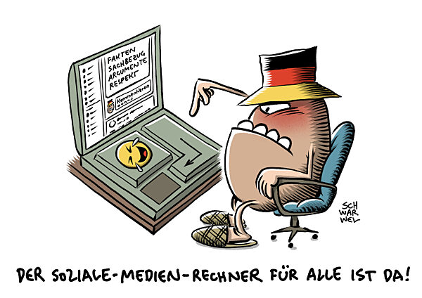 Hass und Hetze im Internet : Grenzen im demokratischen Diskurs