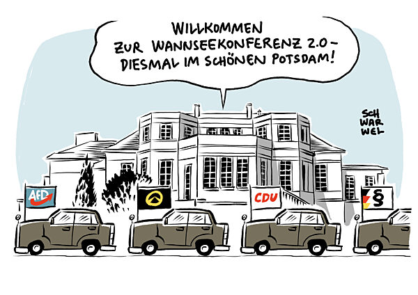 Geheimplan der Neuen Rechten gegen Deutschland