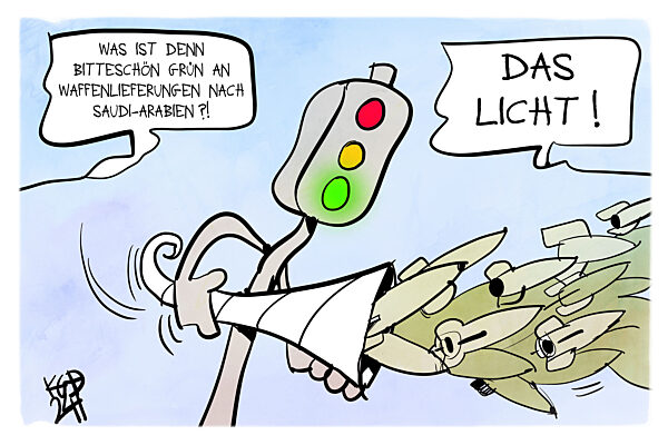 Deutschland genehmigt Waffenlieferungen nach Saudi-Arabien