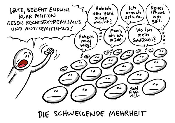 Haldenwang ruft Schweigende Mehrheit auf fuer Demokratie einzustehen