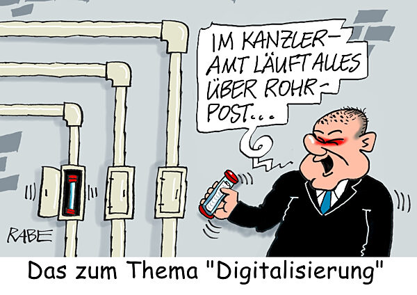 Der Kanzler digitalissiert