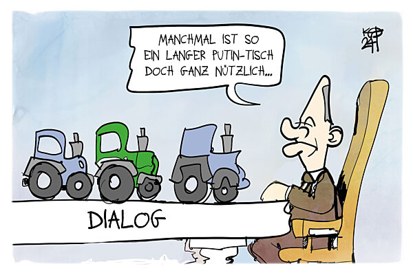Der lange Dialog mit den Bauern