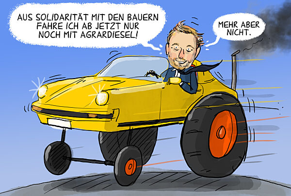 Lindner und die Bauern
