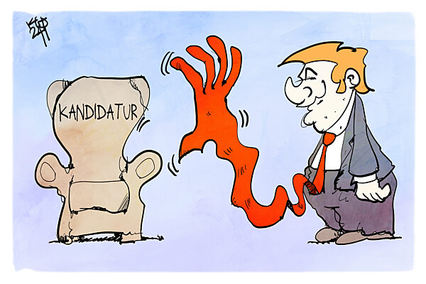 Trump greift nach der Praesidentschaftskandidatur