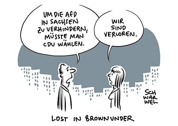 Wahlen in Ostdeutschland : Auf die CDU kommt es an