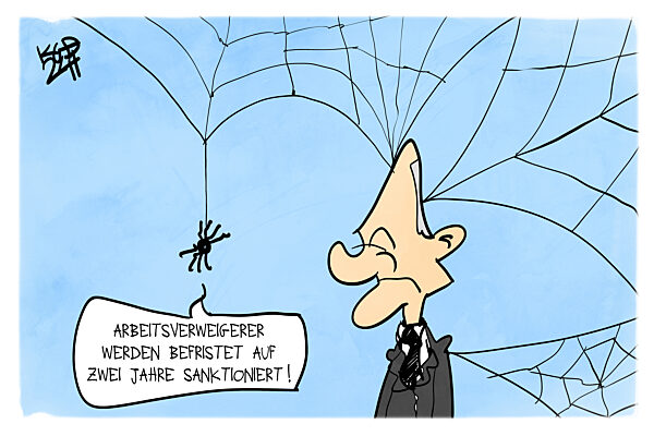 Arbeitsverweigerern soll das Buergergeld gestrichen werden