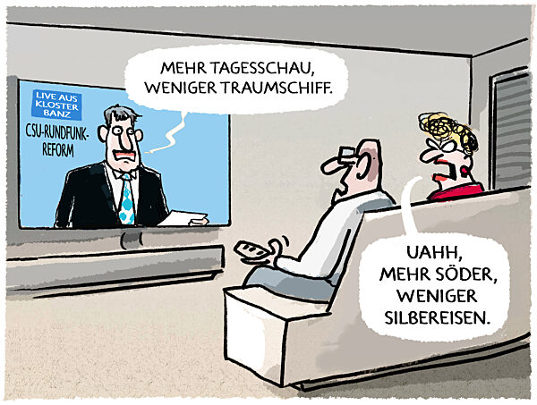 CSU will bei TV und Rundfunk sparen