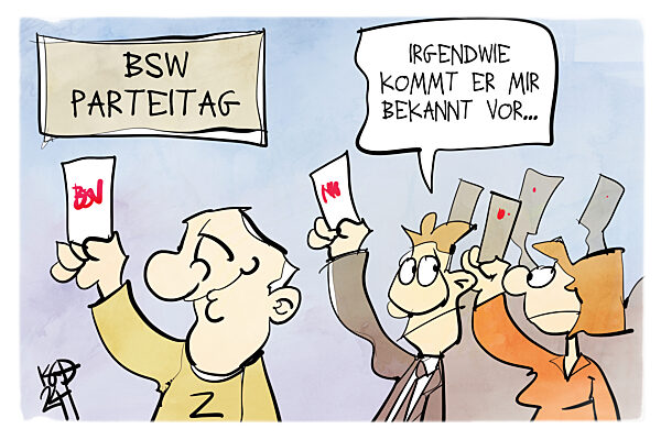 Erster Parteitag der Wagenknecht-Partei