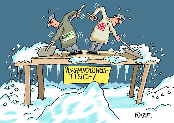 Verhandlungen freischaufeln