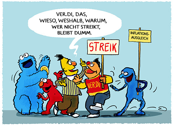 Auch Verdi ruft Streik aus
