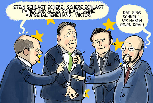 EU einigt sich auf 50-Milliarden-Paket fuer Ukraine