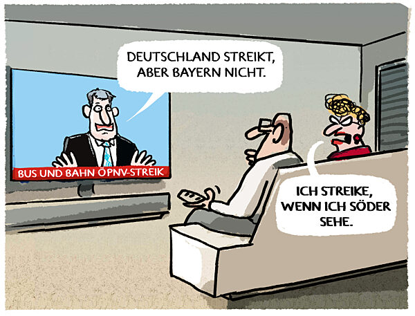 Streik im Nahverkehr