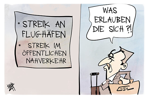 Die Streikwelle trifft jeden einmal