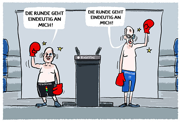 Heute wieder Generaldebatte