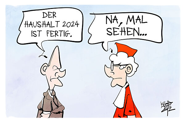 Der Bundestag verabschiedet den Haushalt 2024
