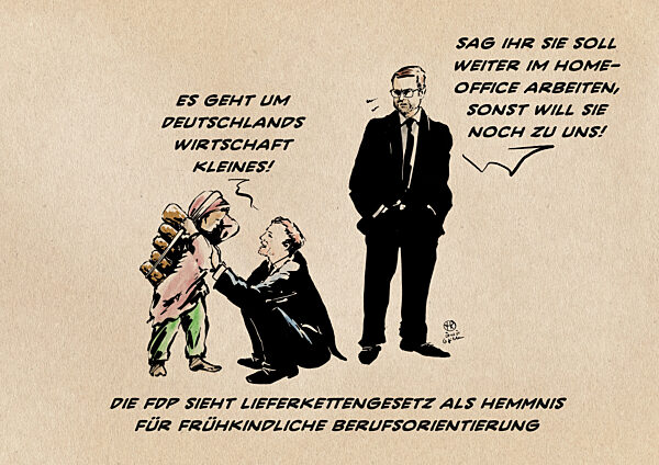 FDP gegen Lieferkettengesetz