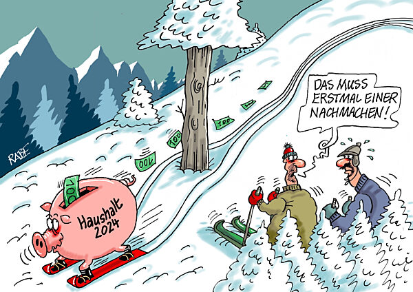 Haushaltsbeschluss im Winter
