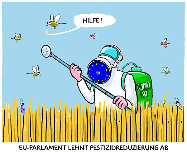 Pestizidgesetzentwurf gescheitert