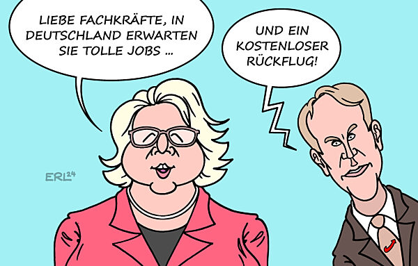 Werben um Fachkraefte