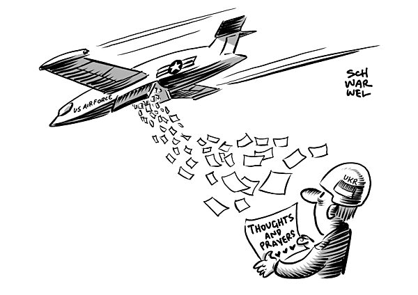 Militaerpaket fuer die Ukraine : Sorge wegen ausbleibender US-Hilfe