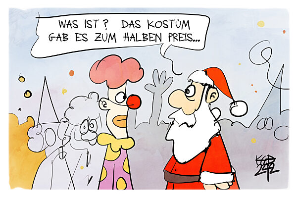 Der Strassenkarneval beginnt