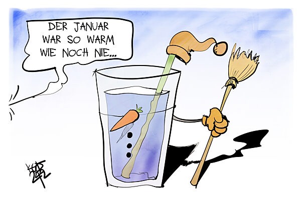 Temperaturrekord im Januar 2024