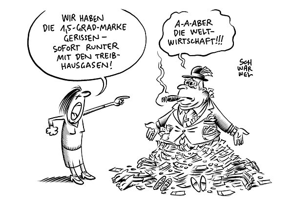 2023 waermstes Jahr : Erderwaermung ueber 15 Grad