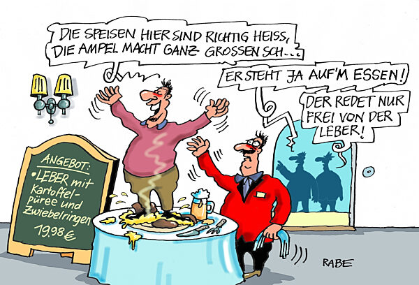 Frei von der Leber weg