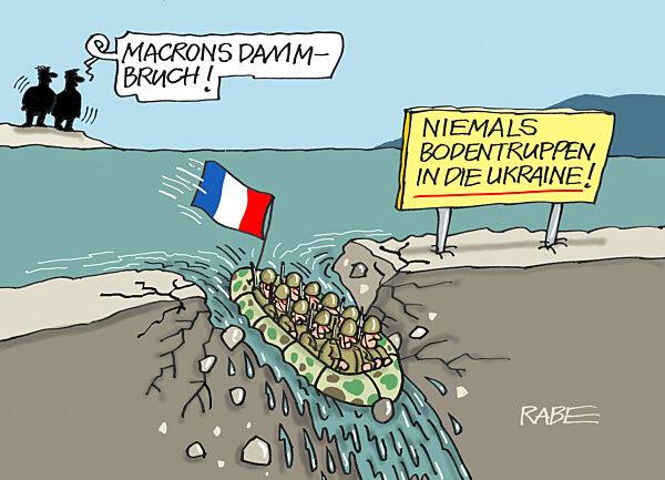 Macron und Bodentruppen