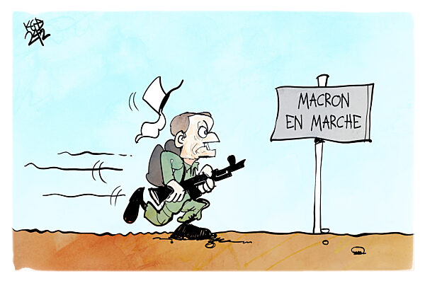 Macron en marche
