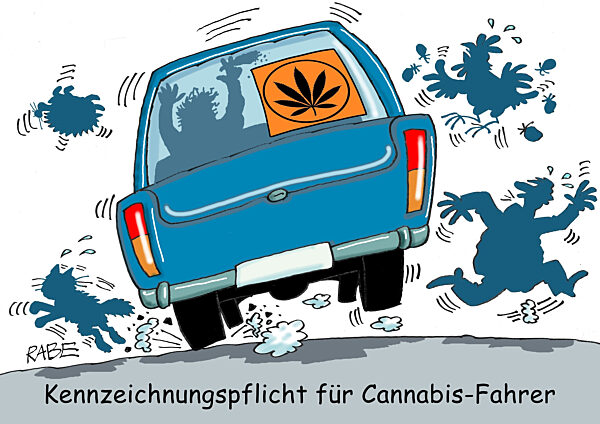 Cannabisrausch im PKW