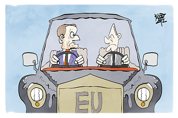 Deutsch-franzoesische Einigkeit