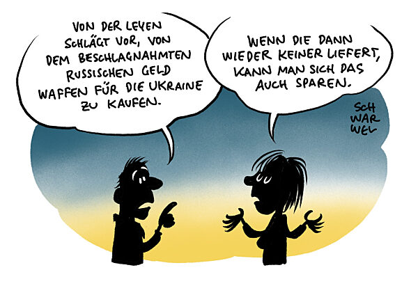 EU soll russisches Geld fuer Waffenkaeufe nutzen