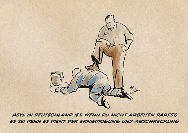 Hurra wir haben wieder Zwangsarbeit !