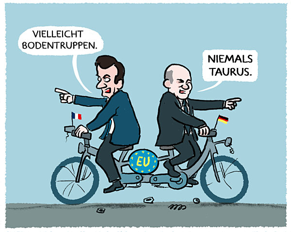 Macron und Scholz
