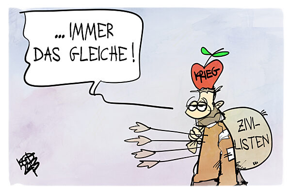 Und immer trifft es die Zivilisten