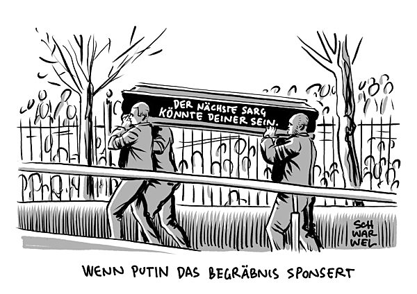 Trotz Polizei-Grossaufgebot : Russischer Oppositioneller Nawalny beigesetzt