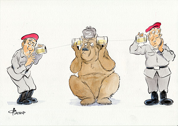 Psst ! Feind hoert mit