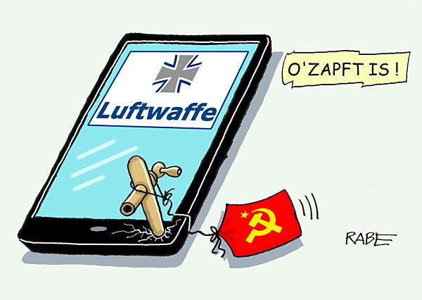 Angezapftes Handy