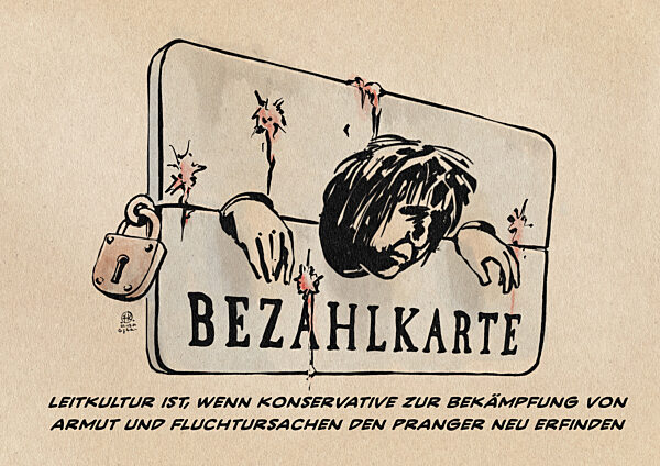 Bezahlkarte demnaechst auch fuer Buergergeld