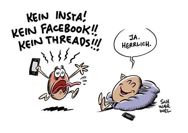 Meta-Totalausfall : Bei Zuckerberg ist das Licht aus