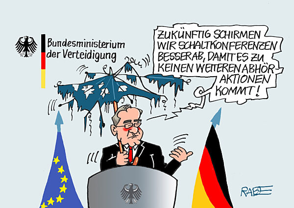 Vorm Russen abgeschirmt