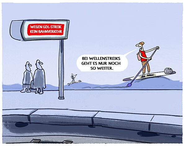 Wieder GDL-Streikwelle